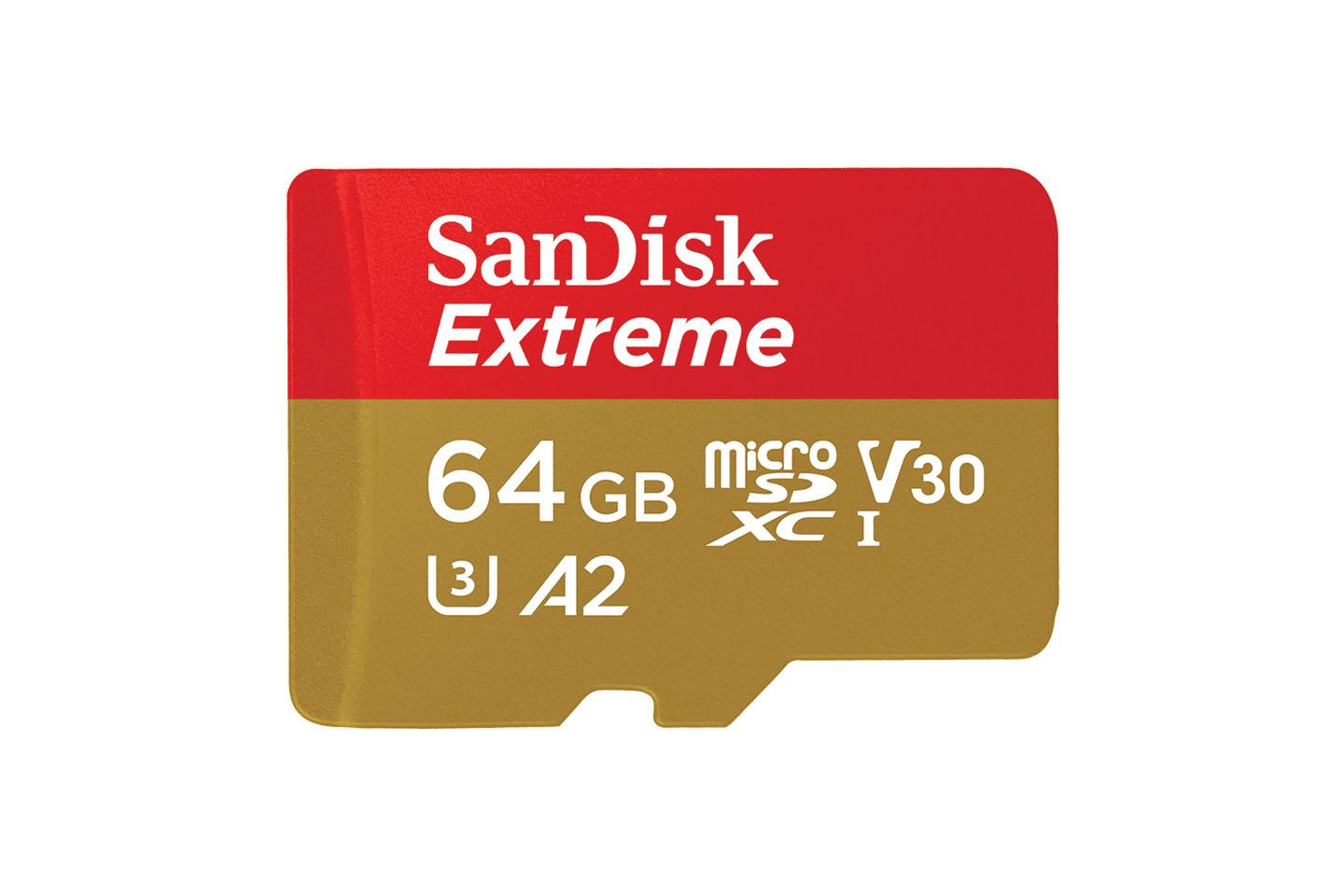 microSDXCカード64GB UHS1(SanDisk)