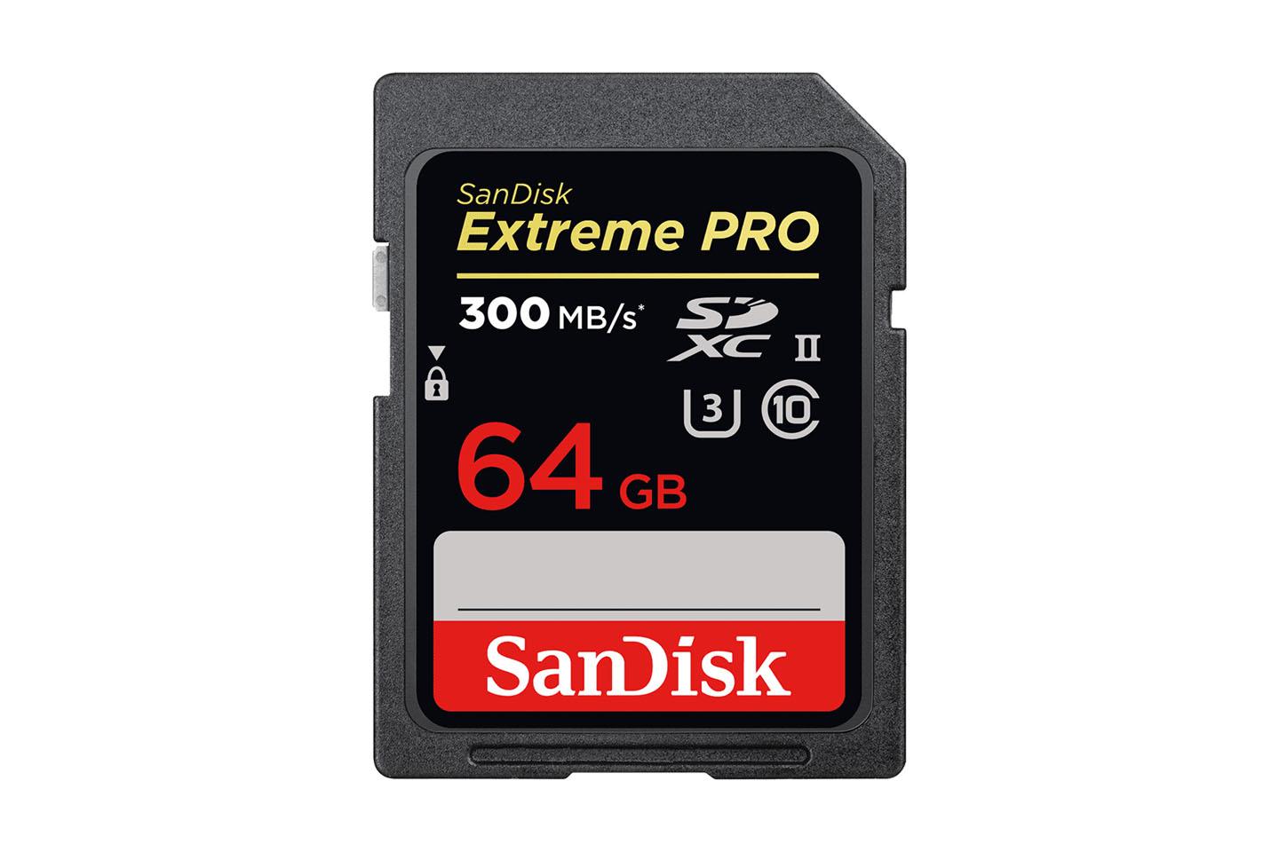 SDXCカード64GB UHS2(SanDisk)