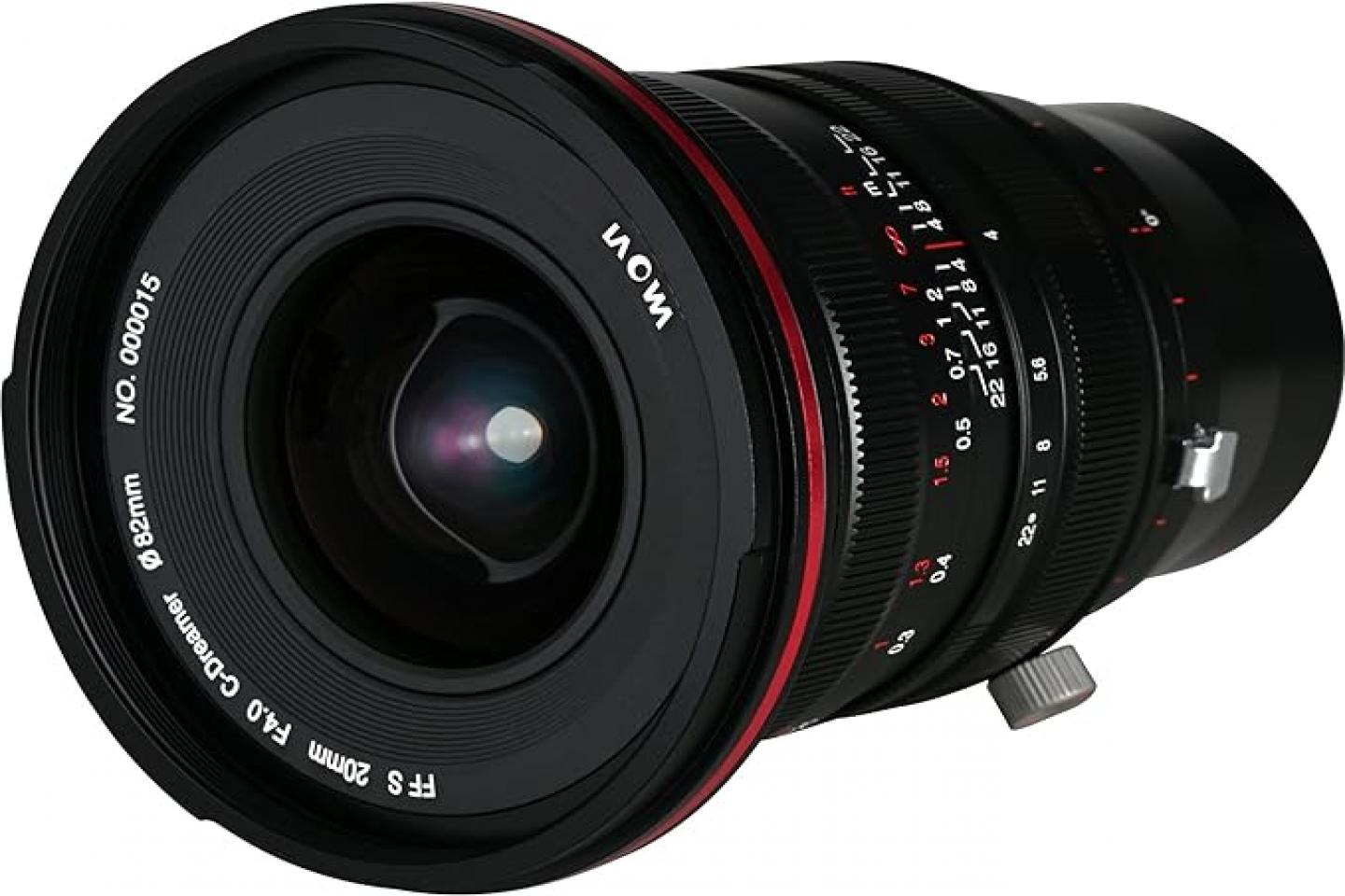 LAOWA FE20mm F4 Zero-D Shift 82mm